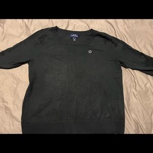 Chase Bank Uniform Sweater Blouse Lands End